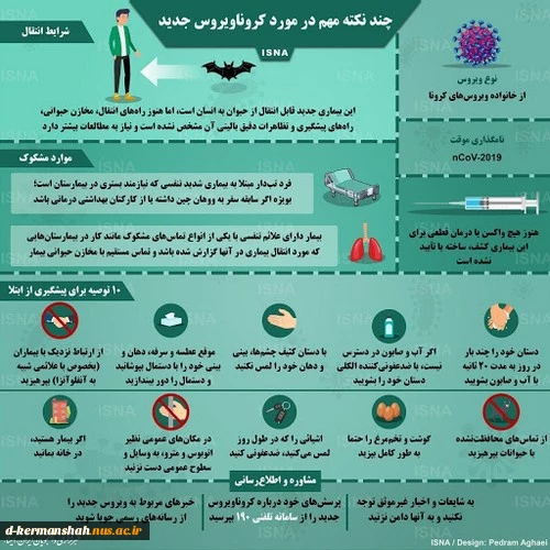 چند نکته مهم در مورد کرونا ویروس 2