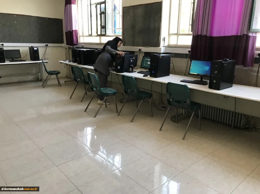 آماده سازی کلاس ها و کارگاه ها