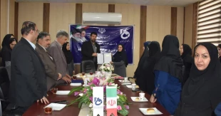 مراسم تکریم و معارفه معاونت آموزشی وپژوهشی دانشکده فنی و حرفه ای دختران کرمانشاه 3