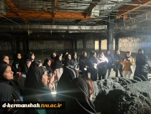 بازدید دانشجویان گروه معماری 5