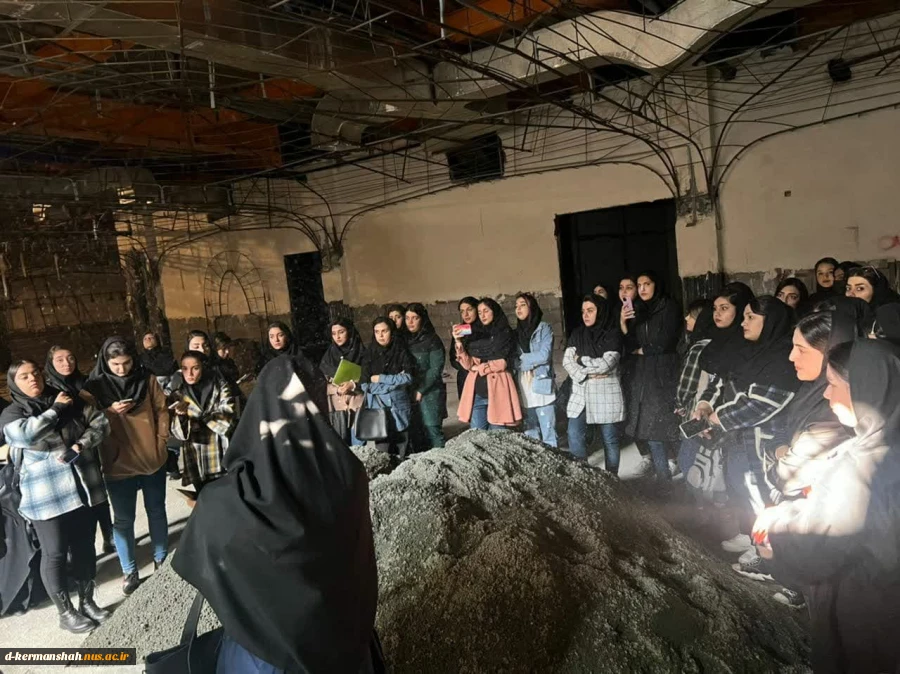 بازدید دانشجویان گروه معماری 6