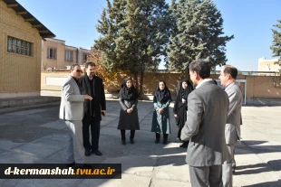 بازدید هیات نظارت و ارزیابی وزارت علوم از دانشکده فنی و حرفه ای دختران کرمانشاه 6