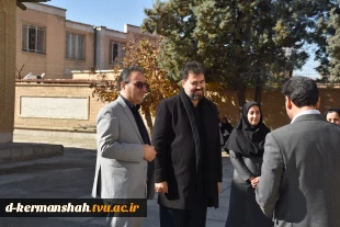 بازدید هیات نظارت و ارزیابی وزارت علوم از دانشکده فنی و حرفه ای دختران کرمانشاه 7