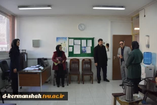 بازدید هیات نظارت و ارزیابی وزارت علوم از دانشکده فنی و حرفه ای دختران کرمانشاه 8