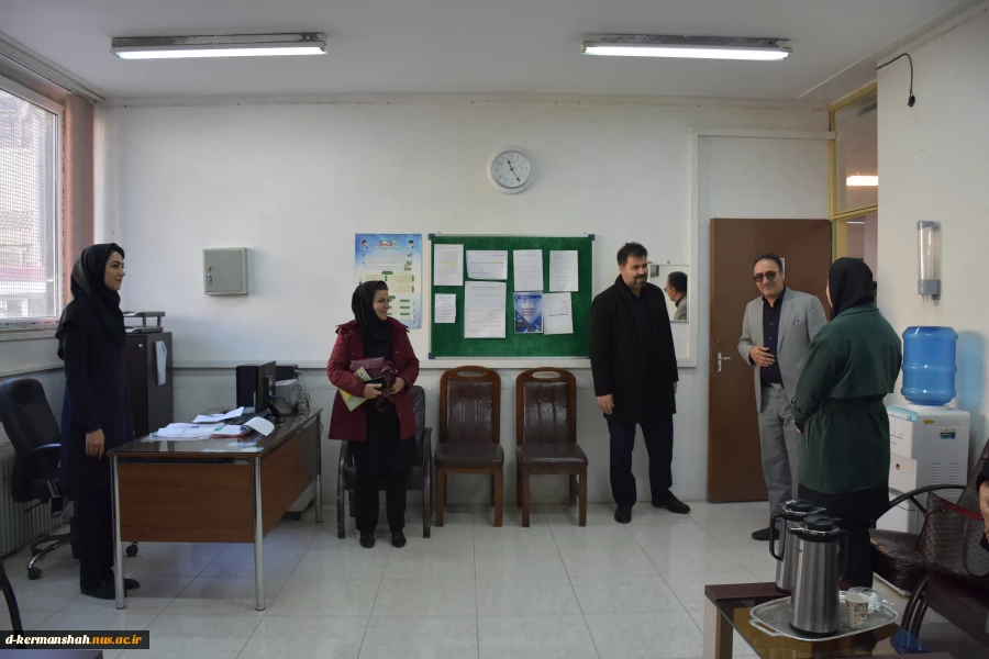 بازدید هیات نظارت و ارزیابی وزارت علوم از دانشکده فنی و حرفه ای دختران کرمانشاه 8