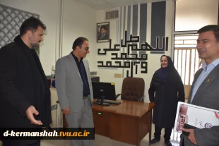 بازدید هیات نظارت و ارزیابی وزارت علوم از دانشکده فنی و حرفه ای دختران کرمانشاه 9