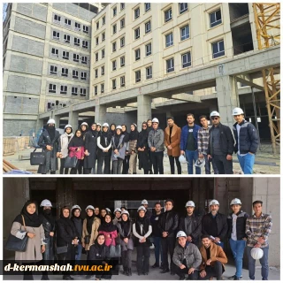 بازدیدانجمن علمی معماری دانشکده فنی و حرفه ای شماره ۲ پسران و انجمن معماری افریز دانشکده فنی و حرفه ای دختران
