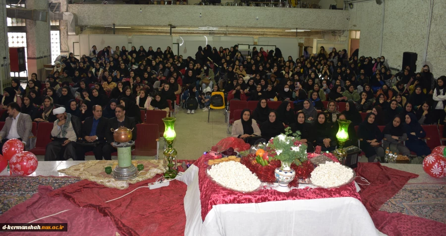 مراسم جشن شب یلدا در دانشکده فنی و حرفه ای دختران کرمانشاه 2