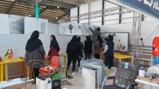 حضور دانشگاه فنی و حرفه ای استان کرمانشاه در نمایشگاه دستاوردهای پژوهش، فناوری و فن بازار استان کرمانشاه 8
