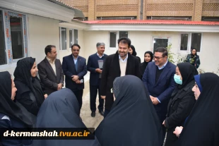 افتتاح استراحتگاه دانشجویی دانشکده فنی و حرفه ای دختران کرمانشاه 9