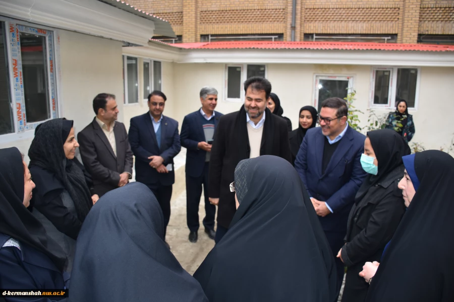 افتتاح استراحتگاه دانشجویی دانشکده فنی و حرفه ای دختران کرمانشاه 9