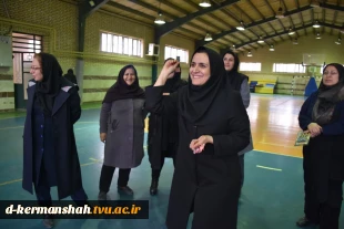 برگزاری مسابقات ورزشی در دانشکده فنی و حرفه ای دختران کرمانشاه به مناسبت چهارمین سالگرد شهادت حاج قاسم سلیمانی  2