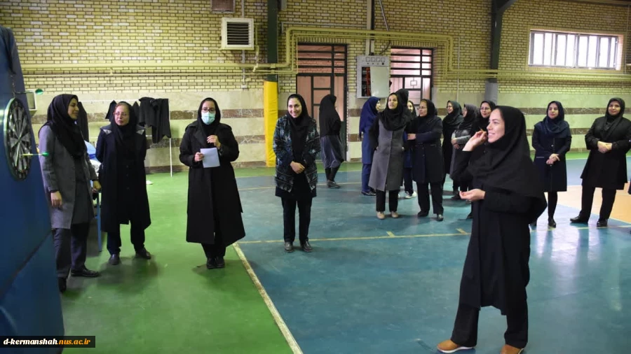 برگزاری مسابقات ورزشی در دانشکده فنی و حرفه ای دختران کرمانشاه به مناسبت چهارمین سالگرد شهادت حاج قاسم سلیمانی  2