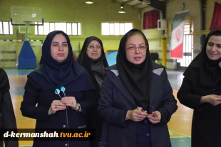 برگزاری مسابقات ورزشی در دانشکده فنی و حرفه ای دختران کرمانشاه به مناسبت چهارمین سالگرد شهادت حاج قاسم سلیمانی  2