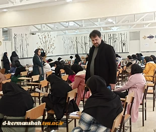 بازدید ریاست محترم استان از سالن های امتحانات پایان نیمسال اول 1403-1402 4