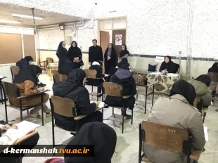 بازدید ریاست محترم استان از سالن های امتحانات پایان نیمسال اول 1403-1402 8