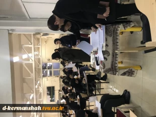 بازدید ریاست محترم استان از سالن های امتحانات پایان نیمسال اول 1403-1402 10