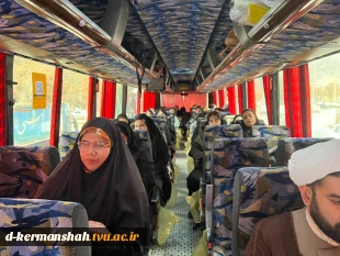 اعزام دانشجویان دانشکده فنی و حرفه ای دختران کرمانشاه به اردوی راهیان نور 7
