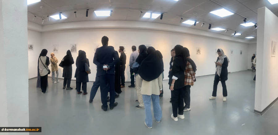نمایشگاه آثار هنرهای تجسمی دانشجویان در مجتمع فرهنگی-هنری شهید آوینی 3
