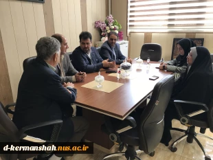 بازدید جناب آقای دکتر عزیزی و هیات همراه از روند آماده سازی دانشکده ملی مهارت دختران کرمانشاه جهت شروع سال تحصیلی 2
