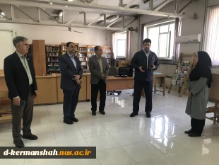 بازدید جناب آقای دکتر عزیزی و هیات همراه از روند آماده سازی دانشکده ملی مهارت دختران کرمانشاه جهت شروع سال تحصیلی 3