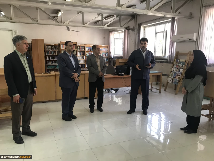 بازدید جناب آقای دکتر عزیزی و هیات همراه از روند آماده سازی دانشکده ملی مهارت دختران کرمانشاه جهت شروع سال تحصیلی 3