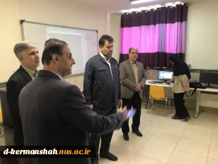 بازدید جناب آقای دکتر عزیزی و هیات همراه از روند آماده سازی دانشکده ملی مهارت دختران کرمانشاه جهت شروع سال تحصیلی 5