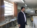 بازدید جناب آقای دکتر عزیزی و هیات همراه از روند آماده سازی دانشکده ملی مهارت دختران کرمانشاه جهت شروع سال تحصیلی 8