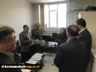 بازدید جناب آقای دکتر عزیزی و هیات همراه از روند آماده سازی دانشکده ملی مهارت دختران کرمانشاه جهت شروع سال تحصیلی 4