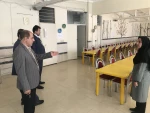 بازدید جناب آقای دکتر عزیزی و هیات همراه از روند آماده سازی دانشکده ملی مهارت دختران کرمانشاه جهت شروع سال تحصیلی 6