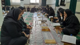 برگزاری مراسم عزاداری شهادت حضرت فاطمه زهرا سلام‌الله‌علیها در دانشگاه ملی مهارت واحد دختران کرمانشاه 10