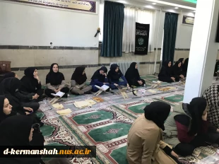 برگزاری مراسم عزاداری شهادت حضرت فاطمه زهرا سلام‌الله‌علیها در دانشگاه ملی مهارت واحد دختران کرمانشاه 6