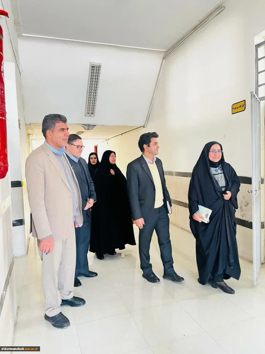 بازدید هیات نظارت، ارزیابی و تضمین کیفیت دانشگاه رازی از دانشگاه ملی مهارت واحد دختران کرمانشاه 6