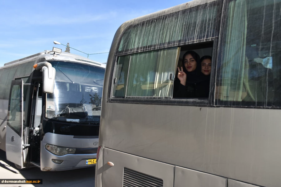 اعزام دانشجویان دانشگاه ملی مهارت واحد دختران کرمانشاه به مناطق عملیاتی راهیان نور 11
