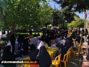به مناسبت روز ملی نان و گندم،  بازارچه دانشجویی مواد غذایی به همت معاونت فرهنگی-دانشجویی و  واحد کارآفرینی و ارتباط با صنعت دانشگاه ملی مهارت واحد دختران کرمانشاه برگزار شد 3