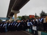حضور پر شور کارکنان، اساتید و دانشجویان دانشگاه ملی مهارت استان کرمانشاه در مراسم استقبال از سفر رئیس جمهور 2