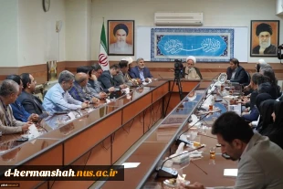 حضور کارکنان و اساتید دانشگاه ملی مهارت واحد استان کرمانشاه در بیت نماینده ولی فقیه و امام جمعه کرمانشاه 3