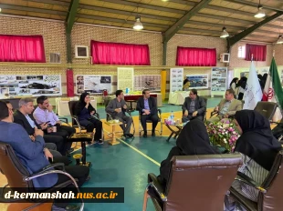 نمایشگاه دستاوردهای دانشجویان دانشگاه ملی مهارت استان کرمانشاه با حضور مسئولان استانی برگزار شد. 13