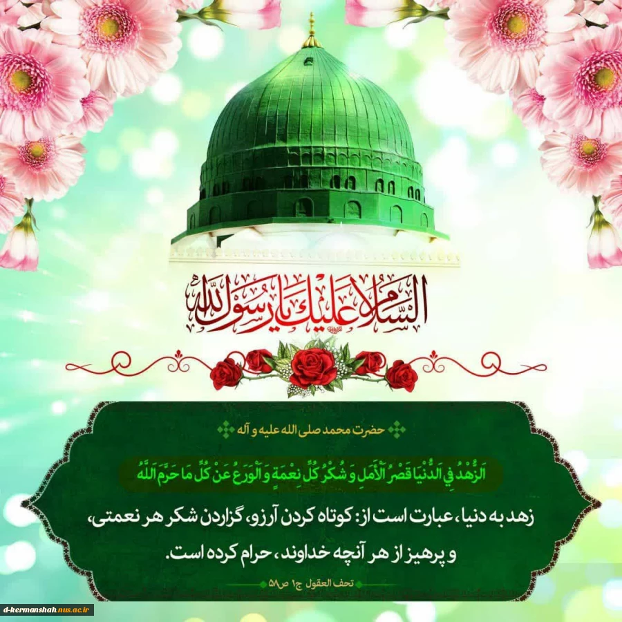 سالروز میلاد با سعادت رسول گرامی اسلام حضرت محمد مصطفی صلی الله علیه و آله و امام جعفر صادق علیه السلام بر شما مبارک و فرخنده باد 2