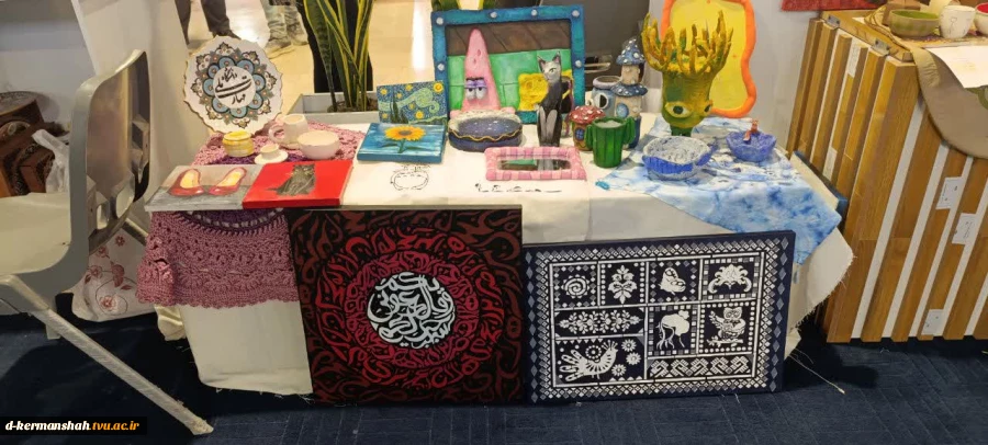 غرفه دانشگاه ملی مهارت واحد استان کرمانشاه در بیست و پنجمین نمایشگاه هفته پژوهش و فناوری 3